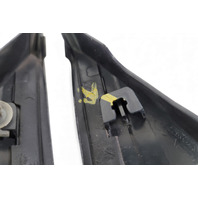 Honda CR-Z CRZ 11-16 Front Right/Left Door Pillar Corner Garnish Mirror Molding Set, 75495-SZT-G01, E065, OEM, 2011, 2012, 2013, 2014, 2015, 2016
