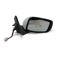 Honda CR-Z CRZ 11-12 Side View Mirror Right/Passenger White Pearl, 76200-SZT-306ZB, E065, OEM, 2011, 2012