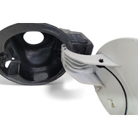 Honda CR-Z CRZ 11-15 Fuel Filler Gas Cap Lid White Pearl 74480-SZT-A00ZB, E065, OEM, 2011, 2012, 2013, 2014, 2015