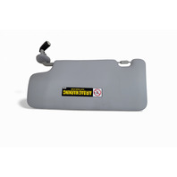 Honda CR-Z CRZ 11 Sun Shade Visor Left/Right Set Light Gray/Grey 83230-SZT-A11ZA, E065, OEM, 2011