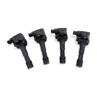 Honda CR-Z CRZ 11-16 Ignitor Ignition Coil Plug Set (4) 30520-RB0-S01, E065, OEM, 2011, 2012, 2013, 2014, 2015, 2016