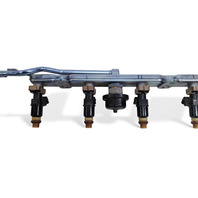 Honda CR-Z CRZ 11-16 Air Assist Fuel Gas Injector w/ Rail 16620-RTW-003, E065, OEM, 2011, 2012, 2013, 2014, 2015, 2016