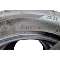 Honda CR-Z 23 Used Tire BF Goodrich Advantage Control 195/55R16 Set(4), E065, OEM, 2023