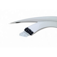 Honda CR-Z CRZ 11-16 Fender Front Left/Driver Side, White Pearl, 60260-SZT-G90ZZ, E065, OEM, 2011, 2012, 2013, 2014, 2015, 2016
