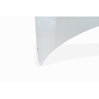 Honda CR-Z CRZ 11-16 Engine Hood Assembly White Pearl, 60100-SZT-G90ZZ, E065, OEM, 2011, 2012, 2013, 2014, 2015, 2016