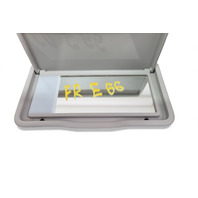 Honda Insight 19-22 Sedan Sun Visor Sunvisor Right Gray 83230-TBA-A93ZA, E066, OEM, 2019, 2020, 2021, 2022