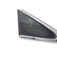 Honda Insight 19-22 Rear Vent Quarter Glass Left/Driver 73550-TXM-A01, E066, OEM, 2019, 2020, 2021, 2022