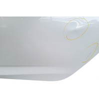 Honda Insight 19-22 Rear Door Assembly Left/Driver Platinum White, 67550-TXM-A91ZZ, E066, OEM, 2019, 2020, 2021, 2022