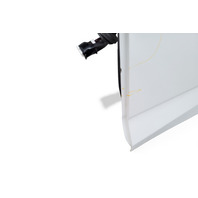 Honda Insight 19-22 Rear Door Assembly Left/Driver Platinum White, 67550-TXM-A91ZZ, E066, OEM, 2019, 2020, 2021, 2022