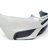 Honda Insight 19-22 Front Bumper Cover Assembly Platinum White, 04711-TXM-A90ZZ, E066, OEM, 2019, 2020, 2021, 2022