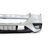 Honda Insight 19-22 Front Bumper Cover Assembly Platinum White, 04711-TXM-A90ZZ, E066, OEM, 2019, 2020, 2021, 2022