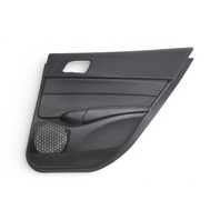 Acura ILX 19-22 Rear Right/Passenger Door Panel Black Leather 83701-TV9-A31ZE, E067, OEM, 2019, 2020, 2021, 2022