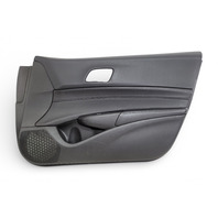 Acura ILX 19-22 Front Right/Passenger Door Panel Black Leather 83501-TV9-A31ZE, E067, OEM, 2019, 2020, 2021, 2022