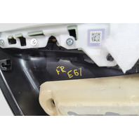 Acura ILX 19-22 Front Right/Passenger Door Panel Black Leather 83501-TV9-A31ZE, E067, OEM, 2019, 2020, 2021, 2022