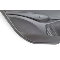 Acura ILX 19-22 Rear Left/Driver Door Panel Black Leather 83751-TV9-A31ZE, E067, OEM, 2019, 2020, 2021, 2022