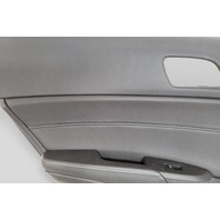 Acura ILX 19-22 Rear Left/Driver Door Panel Black Leather 83751-TV9-A31ZE, E067, OEM, 2019, 2020, 2021, 2022