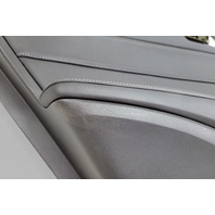 Acura ILX 19-22 Rear Left/Driver Door Panel Black Leather 83751-TV9-A31ZE, E067, OEM, 2019, 2020, 2021, 2022