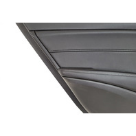 Acura ILX 19-22 Rear Left/Driver Door Panel Black Leather 83751-TV9-A31ZE, E067, OEM, 2019, 2020, 2021, 2022