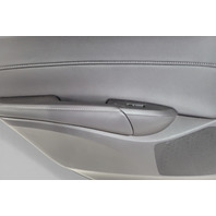 Acura ILX 19-22 Rear Left/Driver Door Panel Black Leather 83751-TV9-A31ZE, E067, OEM, 2019, 2020, 2021, 2022