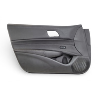Acura ILX 19-22 Front Left/Driver Door Panel Black Leather 83551-TV9-A41ZE, E067, OEM, 2019, 2020, 2021, 2022