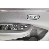 Acura ILX 19-22 Front Left/Driver Door Panel Black Leather 83551-TV9-A41ZE, E067, OEM, 2019, 2020, 2021, 2022