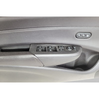 Acura ILX 19-22 Front Left/Driver Door Panel Black Leather 83551-TV9-A41ZE, E067, OEM, 2019, 2020, 2021, 2022