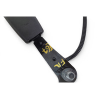 Acura ILX 16-22 Seat Belt Buckle, Front Right/Passenger Side Black 04813-TX6-A40ZC, E067, OEM, 2016, 2017, 2018, 2019, 2020, 2021, 2022