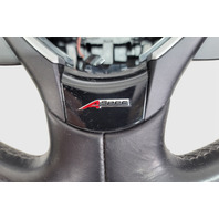 Acura ILX 16-21 A-Spec Steering Wheel Black 78501-TX6-A81ZB, E067, OEM, 2016, 2017, 2018, 2019, 2020, 2021