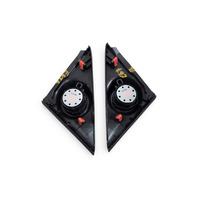 Acura ILX 13-22 Front Door Tweeter Speaker w/Cover Set, 39120-STK-A31, E067, OEM, 2013, 2014, 2015, 2016, 2017, 2018, 2019, 2020, 2021, 2022