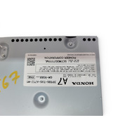 Acura ILX 19-22 Amplifier AMP Audio Player Music 39186-TX6-A71, E067, OEM, 2019, 2020, 2021, 2022