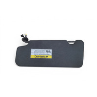 Acura ILX 16-21 Sunvisor Shade Sun Visor Left/Right Black 83280-TV9-A83ZC, E067, OEM, 2016, 2017, 2018, 2019, 2020, 2021