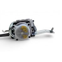 Acura ILX 13-22 Front Right/Passenger Side Seatbelt Seat Belt Black 04814-TX6-A10ZB, E067, OEM, 2013, 2014, 2015, 2016, 2017, 2018, 2019, 2020, 2021, 2022