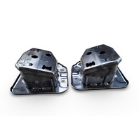 Acura ILX 16-22 Rear Bumper Reinforcement Bracket Right/Left Set 71535-TX6-A50, E067, OEM, 2016, 2017, 2018, 2019, 2020, 2021, 2022