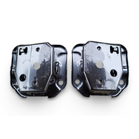 Acura ILX 16-22 Rear Bumper Reinforcement Bracket Right/Left Set 71535-TX6-A50, E067, OEM, 2016, 2017, 2018, 2019, 2020, 2021, 2022