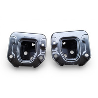 Acura ILX 16-22 Rear Bumper Reinforcement Bracket Right/Left Set 71535-TX6-A50, E067, OEM, 2016, 2017, 2018, 2019, 2020, 2021, 2022