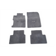 Acura ILX 19-22 Interior Carpet 4 Piece Floor Mat Set Black 83600-T3R-A01ZA, E067, OEM, 2019, 2020, 2021, 2022