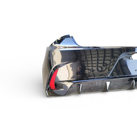 Acura ILX A-SPEC 19-22 Rear Bumper Cover Assembly Black, 04715-T3R-A90ZZ, E067, OEM, 2019, 2020, 2021, 2022