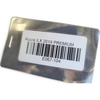 Acura ILX 13-22 Rear Left/Driver Side Wheelhouse Liner 74592-TX6-A02, E067, OEM, 2013, 2014, 2015, 2016, 2017, 2018, 2019, 2020, 2021, 2022