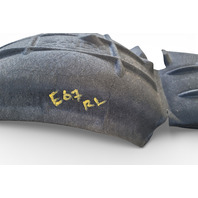 Acura ILX 13-22 Rear Left/Driver Side Wheelhouse Liner 74592-TX6-A02, E067, OEM, 2013, 2014, 2015, 2016, 2017, 2018, 2019, 2020, 2021, 2022