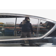 Acura ILX 16-22 Rear Left Door Assembly Black, 67550-TX6-A81ZZ, E067 2019, OEM, 2016, 2017, 2018, 2019, 2020, 2021, 2022