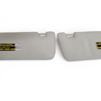 Lexus ES300h 13-16 Left/Right Set Sun Visor Shield, Gray 74320-33D10-A2, E068, OEM, 2013, 2014, 2015, 2016