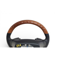Lexus ES300H 13-14 Steering Wheel with Wood Grain Trim 45100-33810-C0, E068, OEM, 2013, 2014