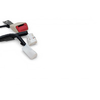 Lexus ES300h 13-16 Seatbelt Front Right Seat Belt Buckle Ivory, 73230-33740-A1, E068, OEM, 2013, 2014, 2015, 2016