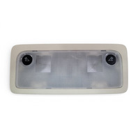 Lexus ES300h 13-16 Rear Overhead Console Pocket Dome Light Gray 81360-33040-A0, E068, OEM, 2013, 2014, 2015, 2016