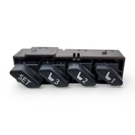 Lexus ES300h 13-18 Front Left Memory Seat Switch 84927-33110, E068, OEM, 2013, 2014, 2015, 2016, 2017, 2018