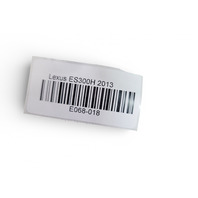 Lexus ES300h 13-16 Rear Quarter Sun Shade Sunshade Visor 64350-33080-C0, E068, OEM, 2013, 2014, 2015, 2016