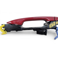 Lexus ES300h 13-18 Rear Left/Driver Outer Door Handle Assembly Red, 69220-48040-D0, E068, OEM, 2013, 2014, 2015, 2016, 2017, 2018