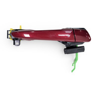 Lexus ES300h 13-18 Rear Right/Passenger Outer Door Handle Assembly Red, 69210-48040-D0, E068, OEM, 2013, 2014, 2015, 2016, 2017, 2018