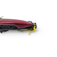 Lexus ES300h 13-18 Rear Right/Passenger Outer Door Handle Assembly Red, 69210-48040-D0, E068, OEM, 2013, 2014, 2015, 2016, 2017, 2018