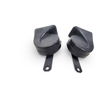 Lexus ES300h 13-18 High/Low Tone Pitched Horn Assembly 286510-48050, E068, OEM, 2013, 2014, 2015, 2016, 2017, 2018